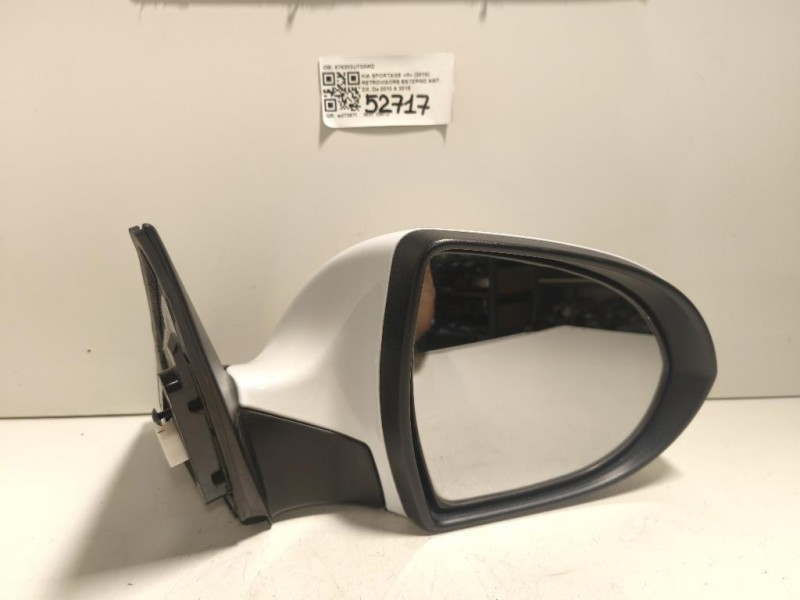 Retrovisore Esterno ANT DX 876203U730WD Kia Sportage III 2010