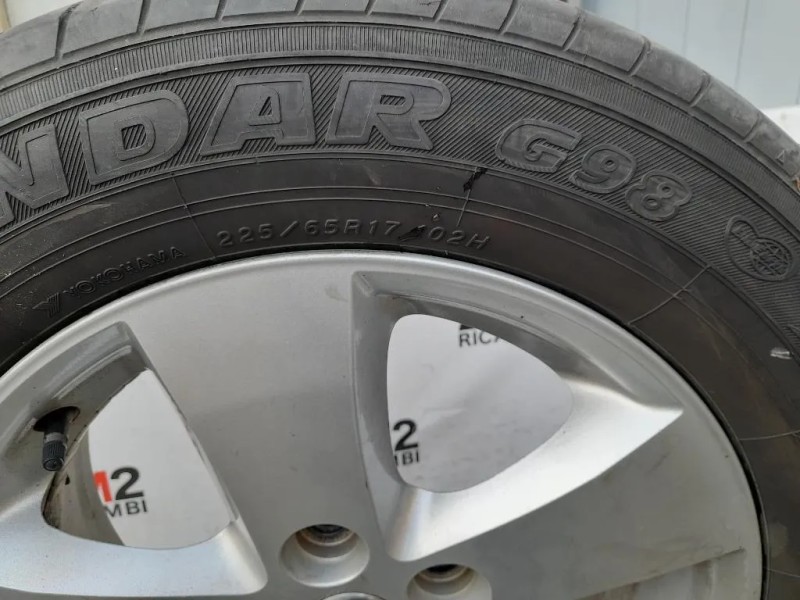 KIT 4 Cerchi 22565 R17 Fiat Freemont 2011