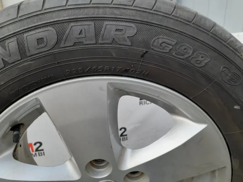 KIT 4 Cerchi 22565 R17 Fiat Freemont 2011