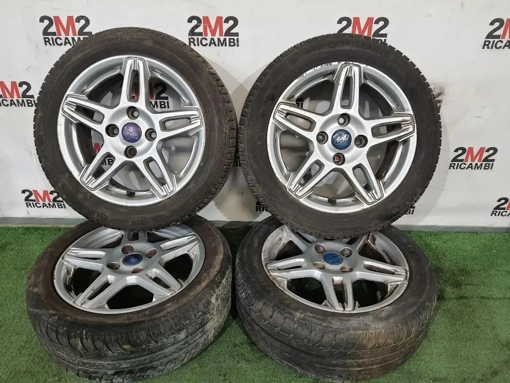 KIT 4 Cerchi 19550 R15 C1BC1007BB Ford Fiesta VI 2012