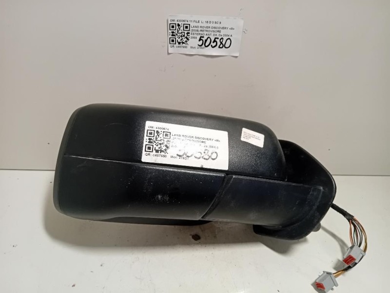 Retrovisore Esterno ANT DX 4300674 11 FILE Land Rover Discovery III 2005