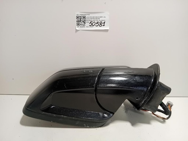 Retrovisore Esterno ANT DX 11 FILE CRB503060PMA Land Rover Discovery III 2005