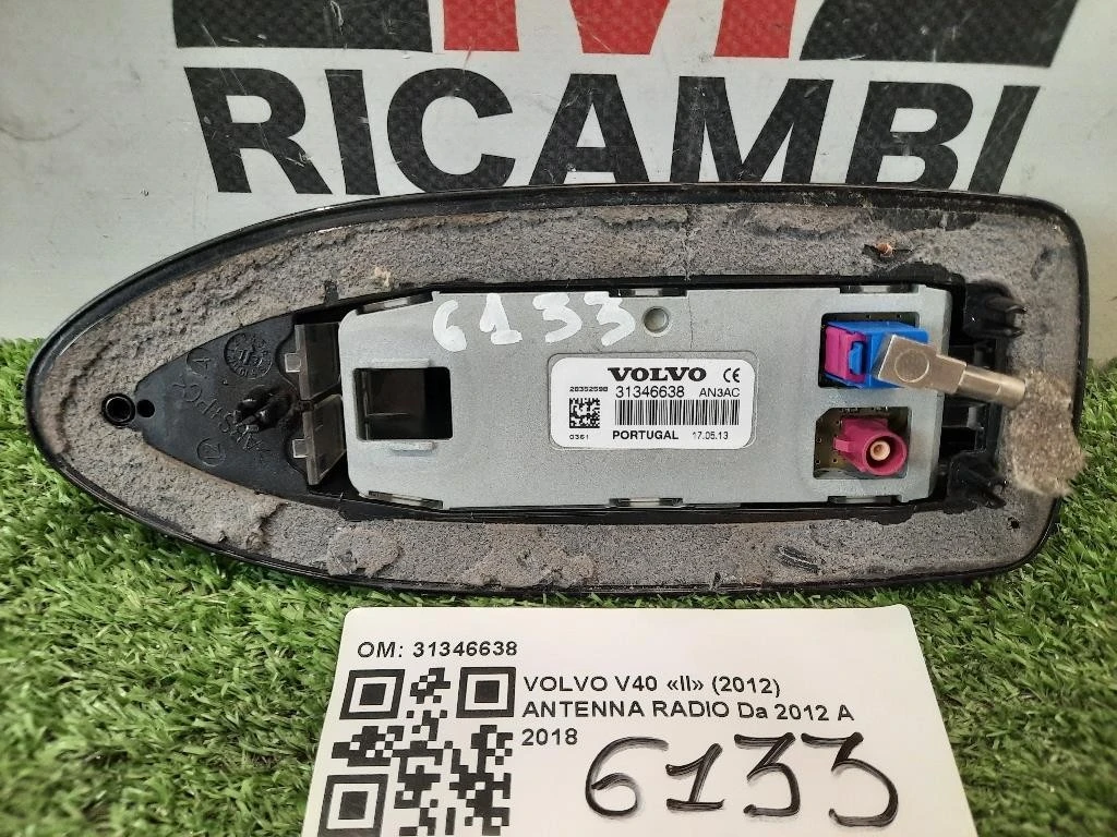 Antenna Radio 31346638 PINNA DI SQUALO Volvo V40 II 2012
