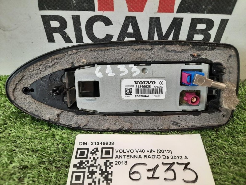 Antenna Radio 31346638 PINNA DI SQUALO Volvo V40 II 2012