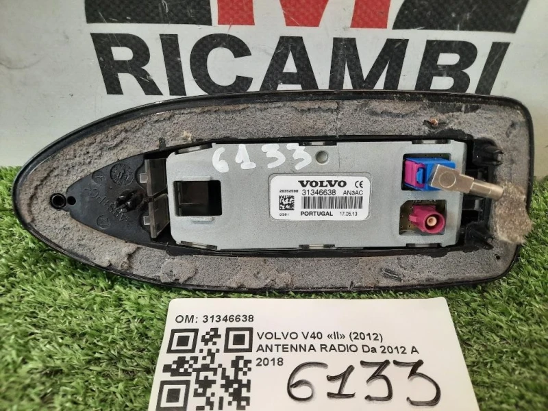 Antenna Radio 31346638 PINNA DI SQUALO Volvo V40 II 2012