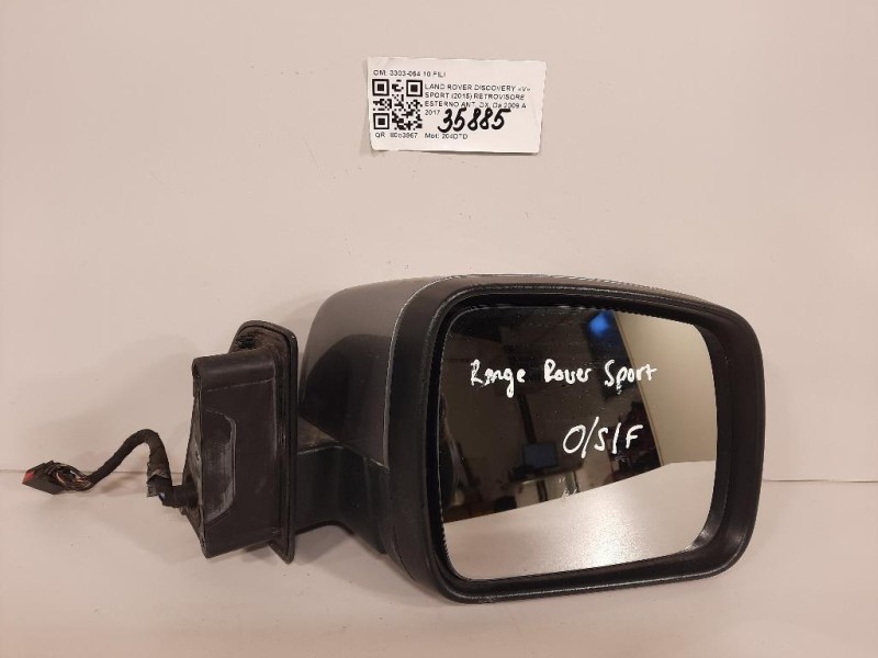 Retrovisore Esterno ANT DX 3303-064 10 FILI Land Rover Discovery V Sport 2015