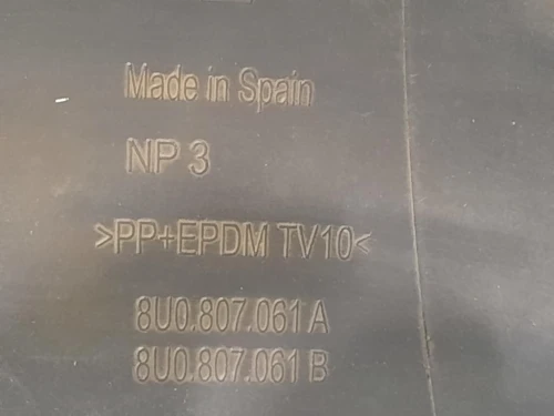 Paraurti ANT 8U0807081A Audi Q3 8UB 2012