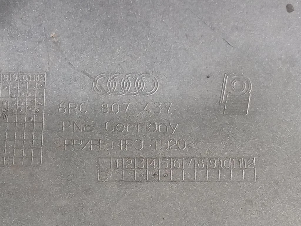 Paraurti ANT 8R0807105AGRU Audi Q5 8RB 2009