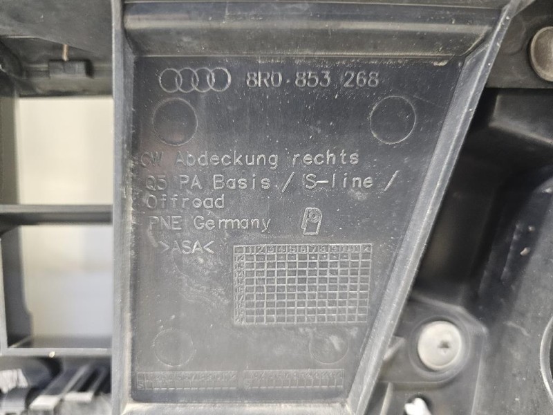 Paraurti ANT 8R0807437AB 8R0853651R Audi Q5 8RB 2012