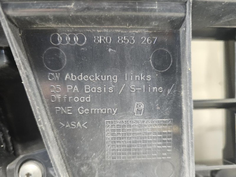 Paraurti ANT 8R0807437AB 8R0853651R Audi Q5 8RB 2012