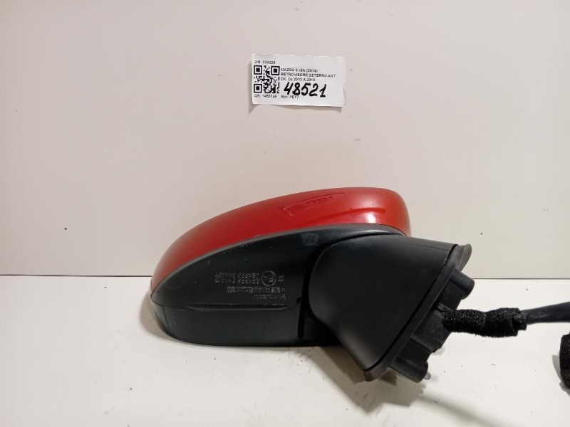 Retrovisore Esterno ANT DX 024229 8 PIN Mazda 3 III 2014