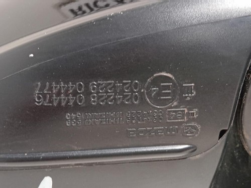 Retrovisore Esterno ANT DX 024228 6 FILE Mazda 3 III 2016