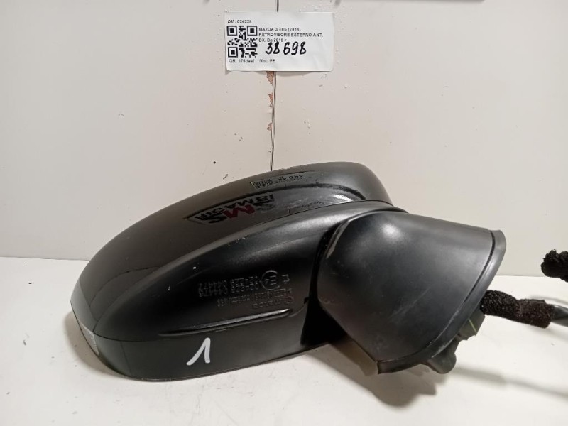Retrovisore Esterno ANT DX 024228 6 FILE Mazda 3 III 2016