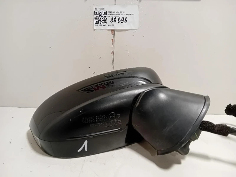 Retrovisore Esterno ANT DX 024228 6 FILE Mazda 3 III 2016