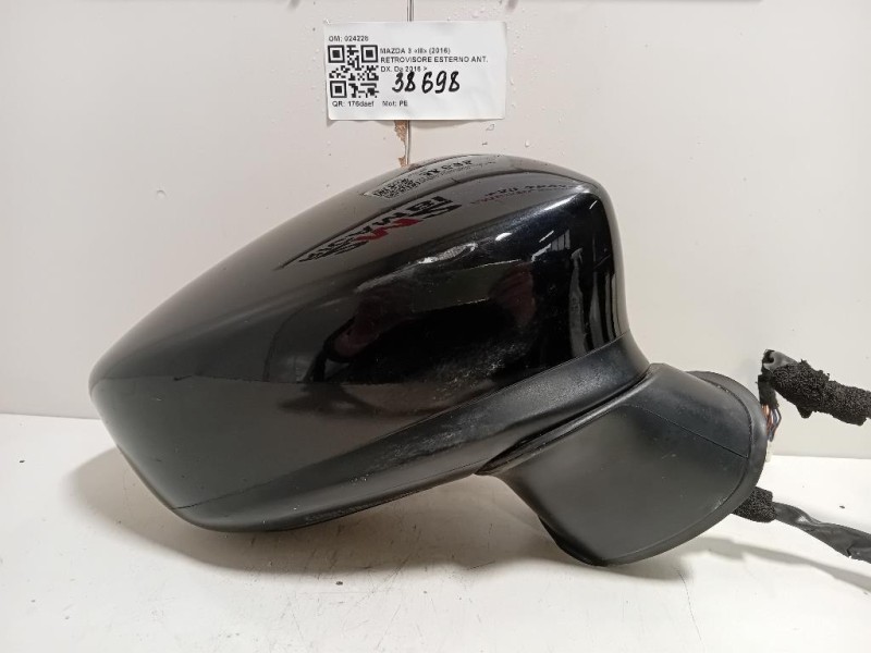 Retrovisore Esterno ANT DX 024228 6 FILE Mazda 3 III 2016