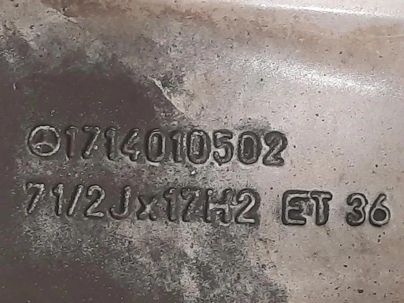 KIT 4 Cerchi 1714010502 ORIGINALI SLK Mercedes Classe SLK R171 2004