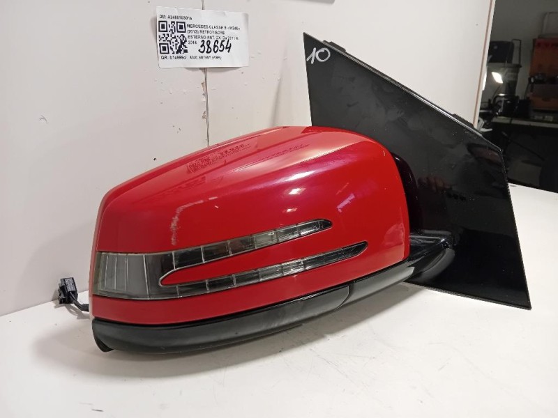 Retrovisore Esterno ANT DX A2468103016 7 FILI Mercedes Classe B W246 2012