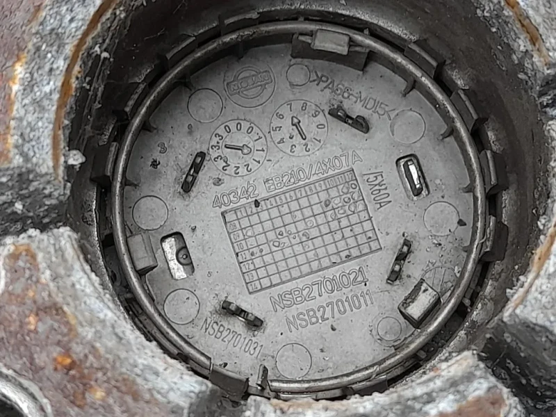 KIT 4 Cerchi 25565 R17 Nissan Navara 2010