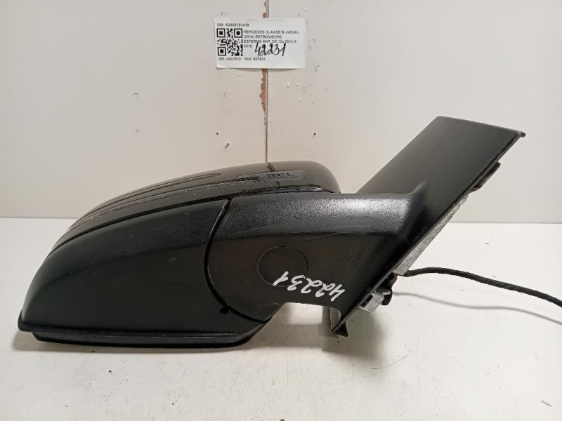 Retrovisore Esterno ANT DX A2468101419 7 FILI Mercedes Classe B W246 2014