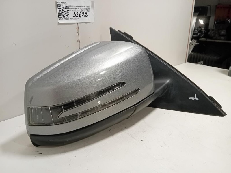 Retrovisore Esterno ANT DX A3167412 12 FILE Mercedes Classe C C204 Coupé 2011