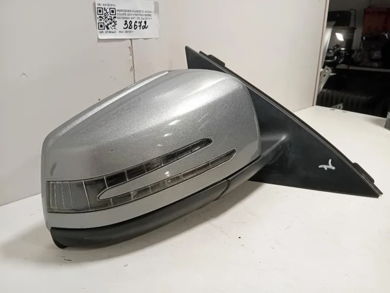 Retrovisore Esterno ANT DX A3167412 12 FILE Mercedes Classe C C204 Coupé 2011