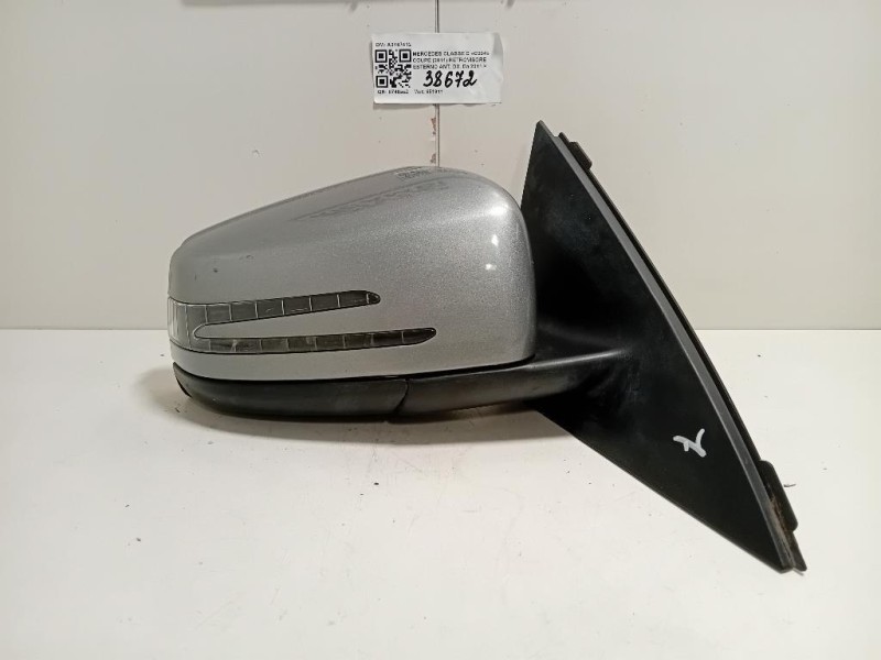 Retrovisore Esterno ANT DX A3167412 12 FILE Mercedes Classe C C204 Coupé 2011