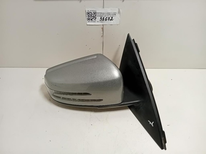 Retrovisore Esterno ANT DX A3167412 12 FILE Mercedes Classe C C204 Coupé 2011