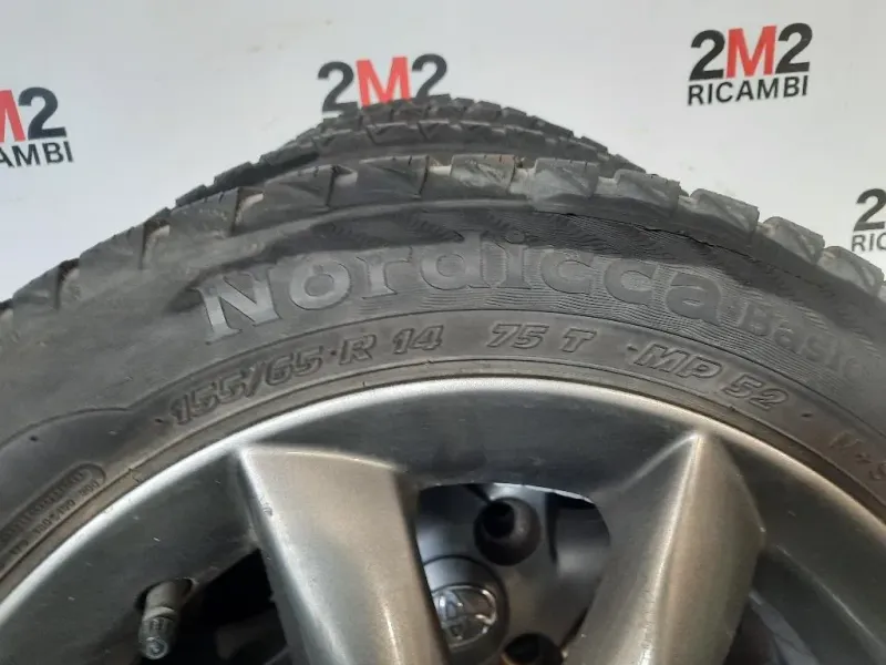 KIT 4 Cerchi 15565 R14 PZ40698674 Toyota AYGO I 2005