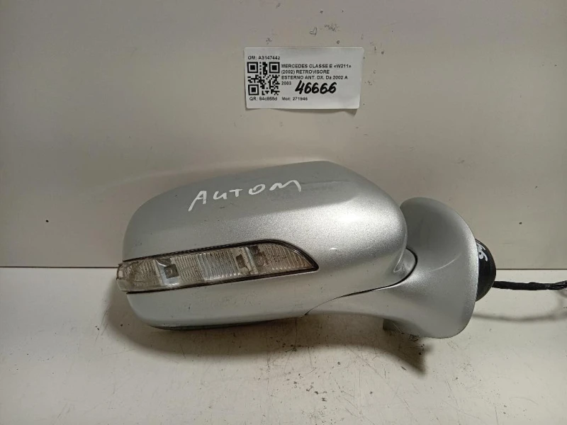 Retrovisore Esterno ANT DX A3147442 Mercedes Classe E W211 2002