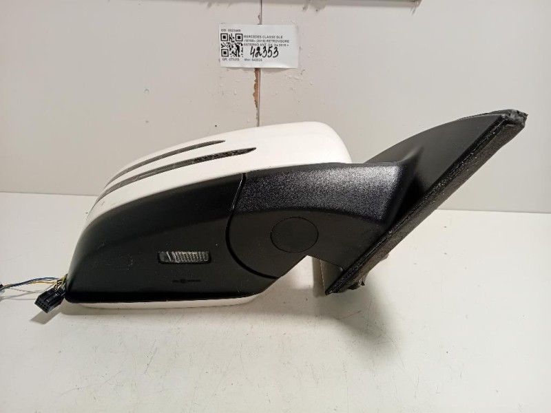 Retrovisore Esterno ANT DX 0023449 Mercedes Classe GLE W166 2015