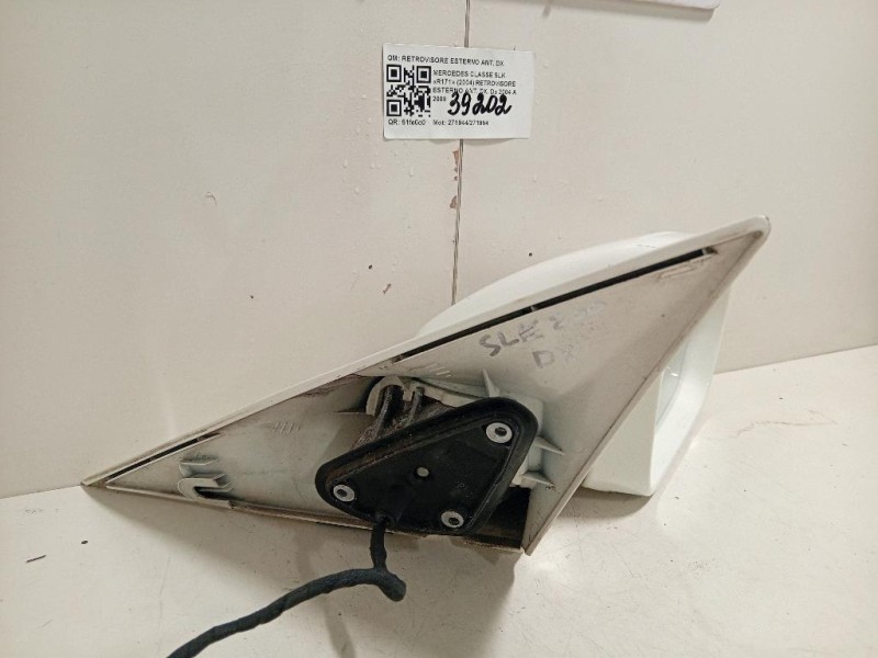 Retrovisore Esterno ANT DX SPECCHIO VETRO 7 FILI Mercedes Classe SLK R171 2004