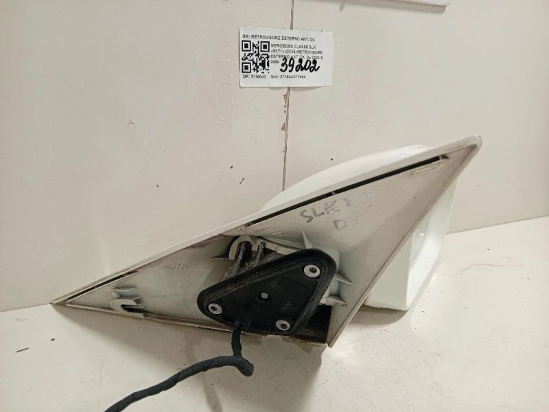 Retrovisore Esterno ANT DX SPECCHIO VETRO 7 FILI Mercedes Classe SLK R171 2004