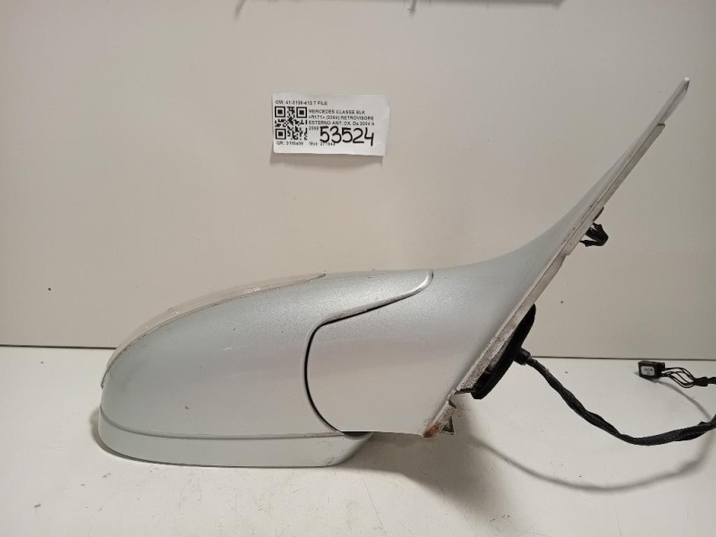 Retrovisore Esterno ANT DX 41-3138-412 7 FILE Mercedes Classe SLK R171 2004