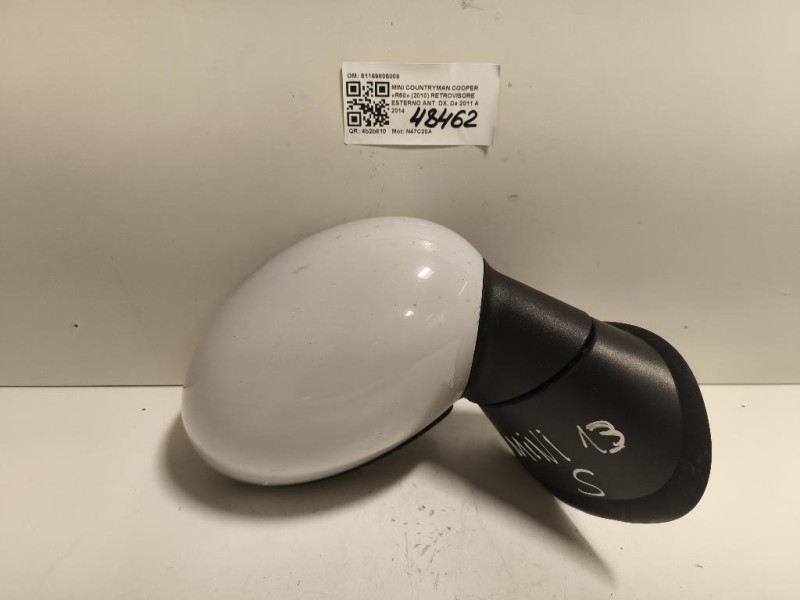 Retrovisore Esterno ANT DX 51169805008 Mini Countryman Cooper R60 2010