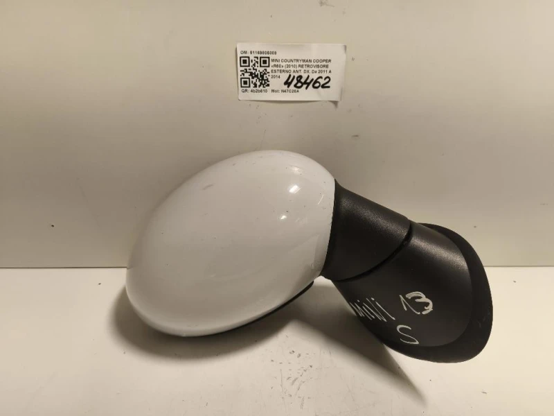 Retrovisore Esterno ANT DX 51169805008 Mini Countryman Cooper R60 2010