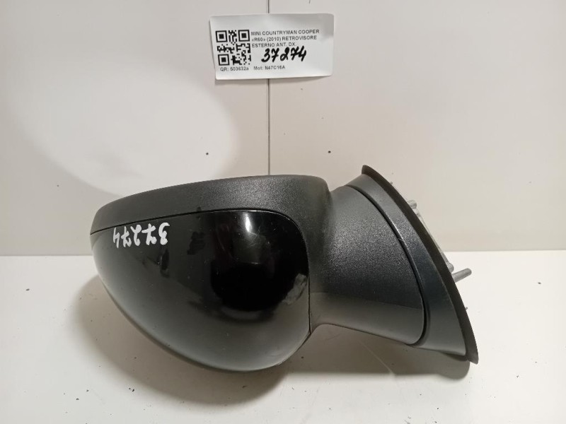 Retrovisore Esterno ANT DX SPECCHIO VETRO 5 PIN Mini Countryman Cooper R60 2010