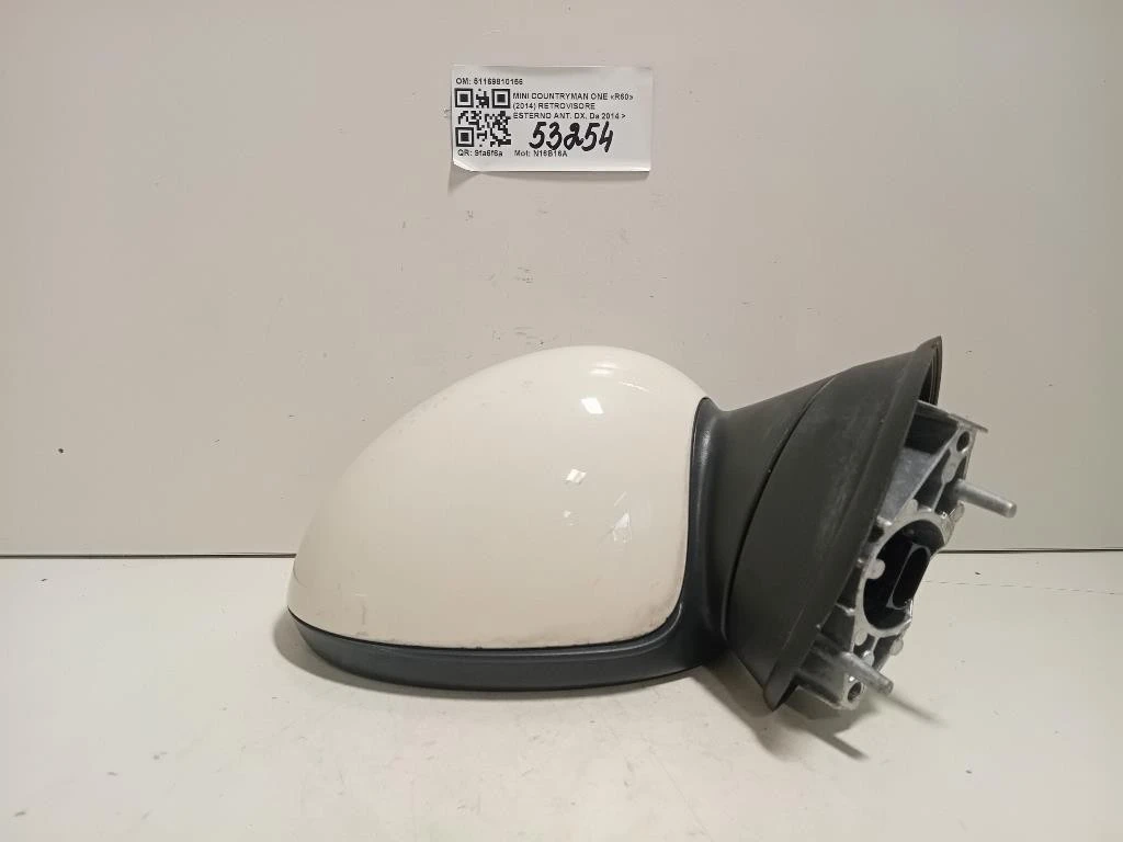 Retrovisore Esterno ANT DX 51169810156 5 FILE Mini Countryman ONE R60 2014