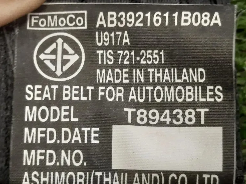 KIT Airbag AB39-21043B13-AAB39-21044H30-ADAB3921611B08A Ford Ranger IV 2012