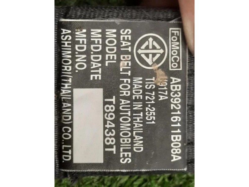 KIT Airbag AB39-21043B13-AAB39-21044H30-ADAB3921611B08A Ford Ranger IV 2012