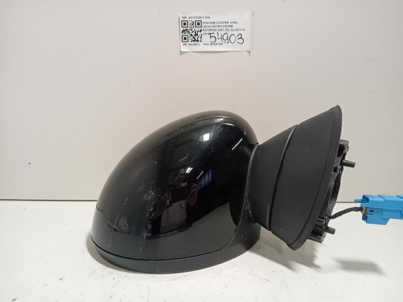 Retrovisore Esterno ANT DX 51167401088 3 PIN Mini MINI Cooper F56 2014