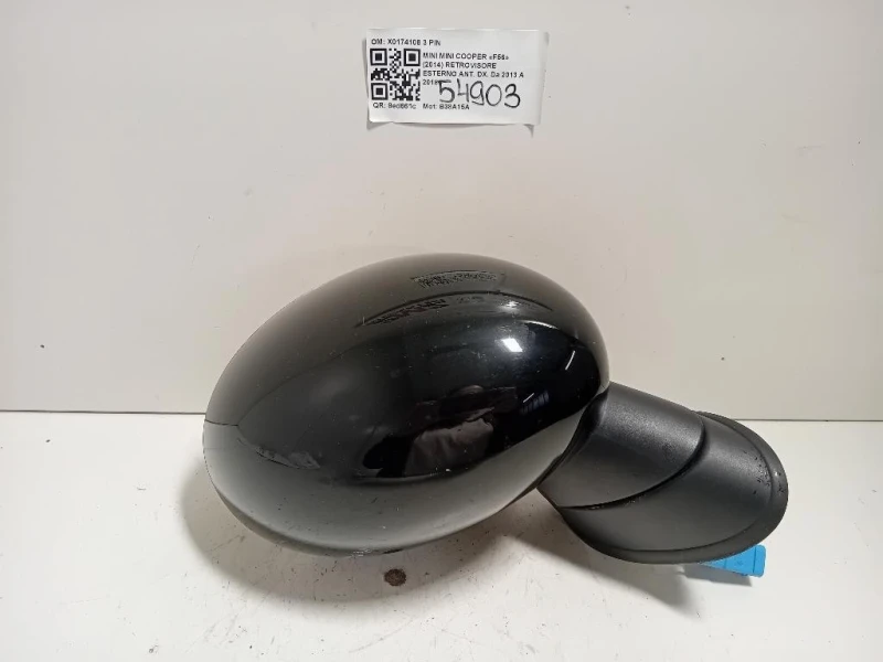 Retrovisore Esterno ANT DX 51167401088 3 PIN Mini MINI Cooper F56 2014