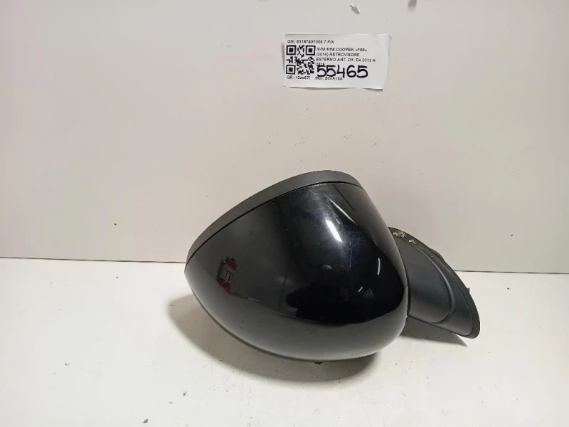 Retrovisore Esterno ANT DX 51167401088 7 PIN Mini MINI Cooper F56 2014