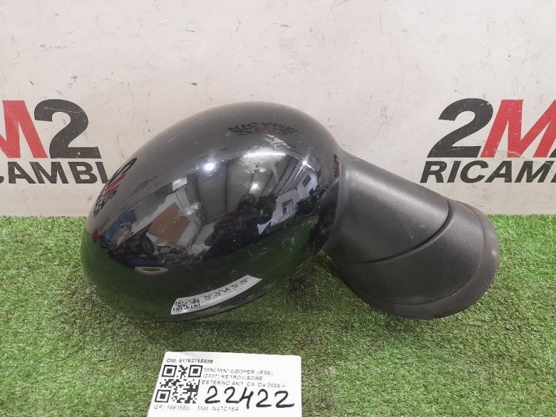 Retrovisore Esterno ANT DX 51162755636 Mini MINI Cooper R56 2007