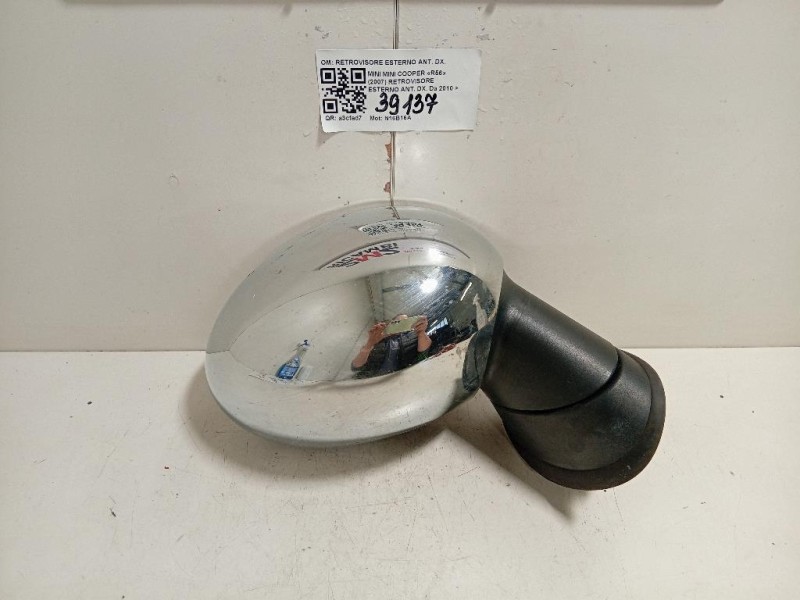 Retrovisore Esterno ANT DX 51162755636 5 FILE Mini MINI Cooper R56 2007