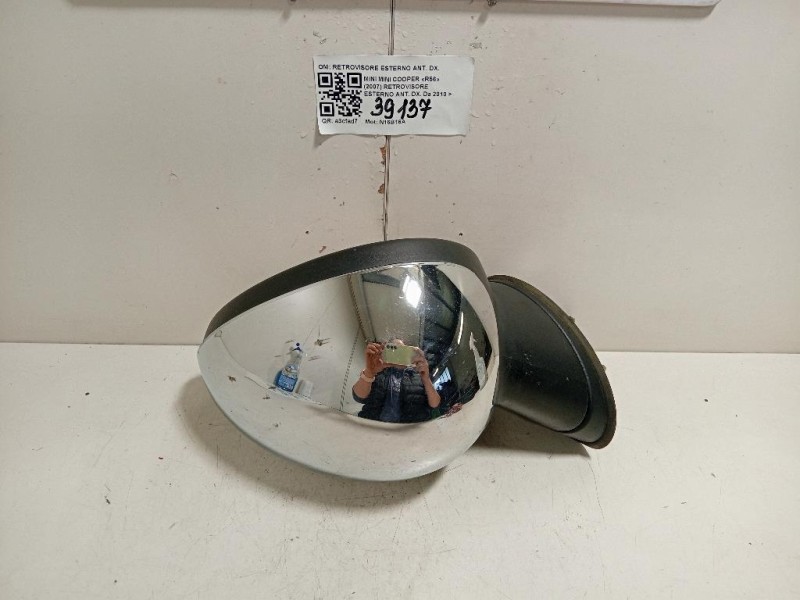 Retrovisore Esterno ANT DX 51162755636 5 FILE Mini MINI Cooper R56 2007