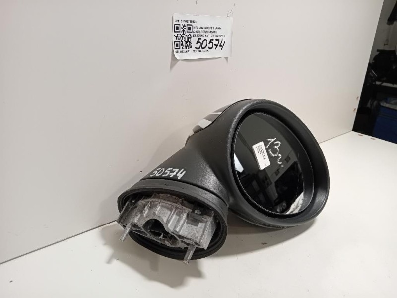 Retrovisore Esterno ANT DX 51162755636 5 PIN Mini MINI Cooper R56 2007