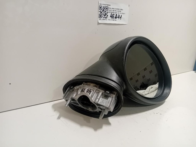 Retrovisore Esterno ANT DX 51162755636 Mini MINI Cooper R56 2007