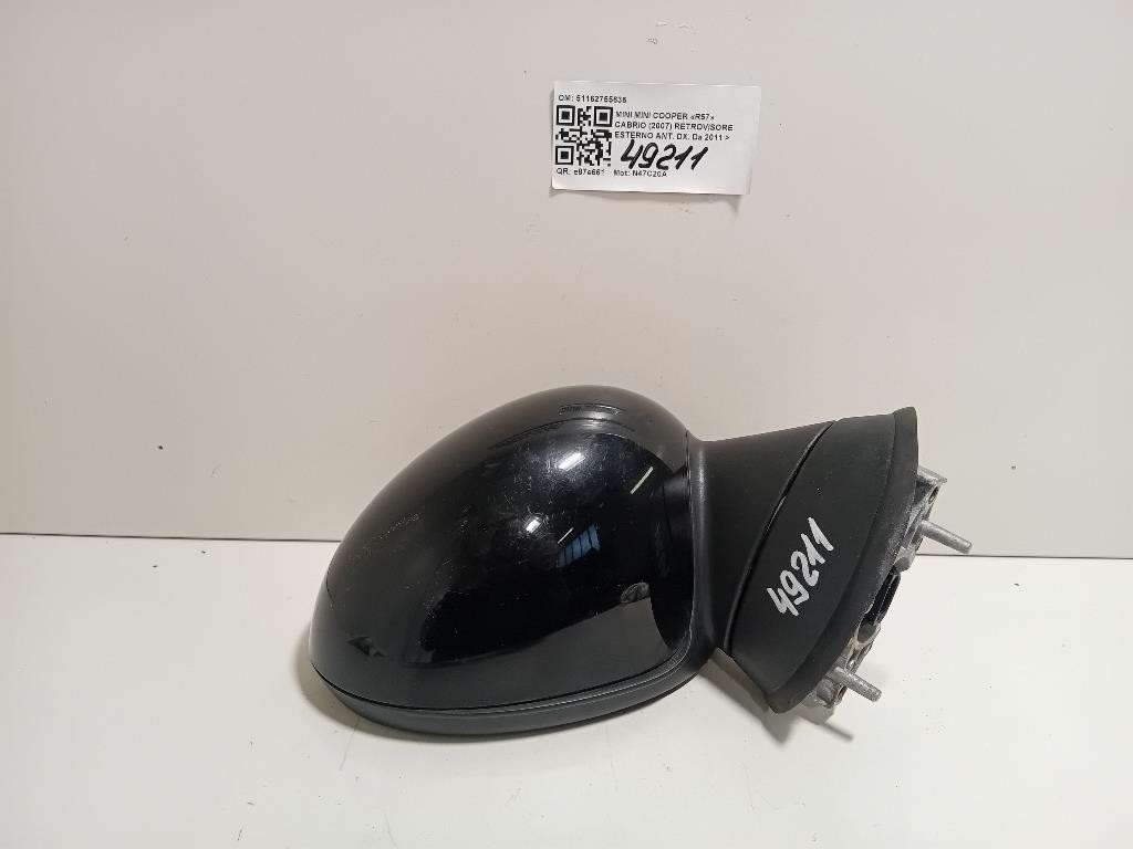Retrovisore Esterno ANT DX 51162755636 Mini MINI Cooper R57 Cabrio 2007
