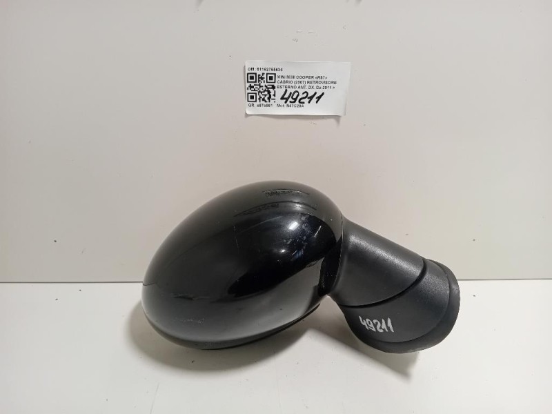 Retrovisore Esterno ANT DX 51162755636 Mini MINI Cooper R57 Cabrio 2007
