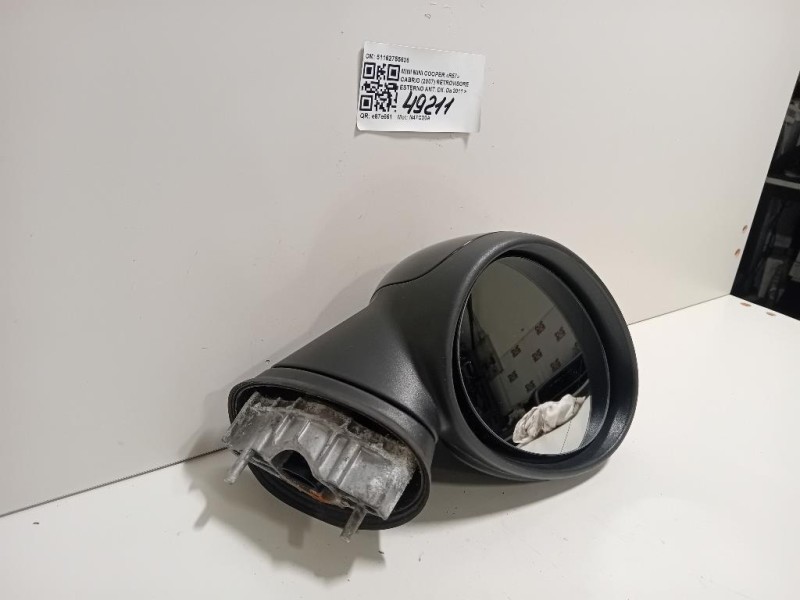 Retrovisore Esterno ANT DX 51162755636 Mini MINI Cooper R57 Cabrio 2007